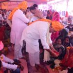 गोंडा में मुख्यमंत्री सामूहिक विवाह का आयोजन, 193 जोड़ों का विवाह संपन्न, गौरा विधायक ने दिया आशीर्वाद